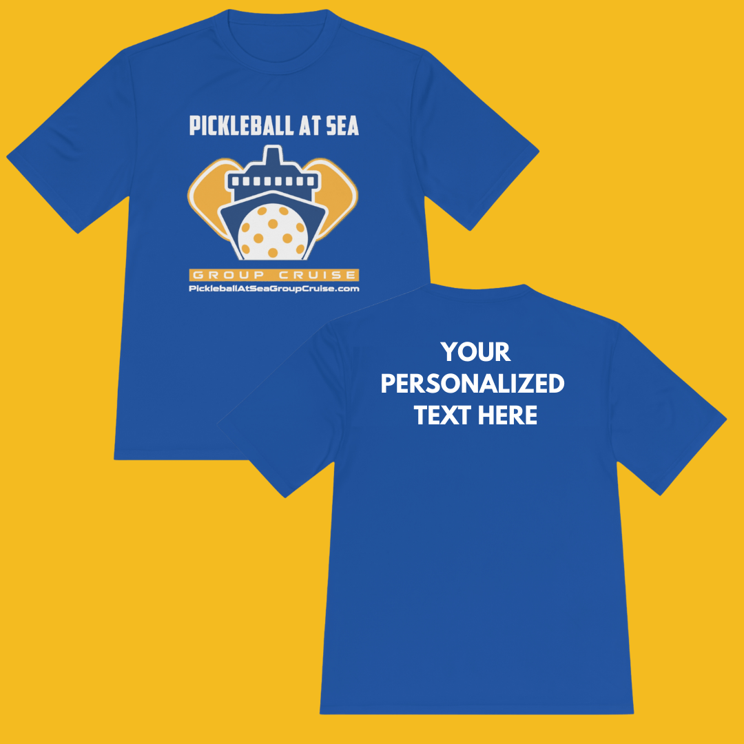 Personalized Text On Back - T-Shirt