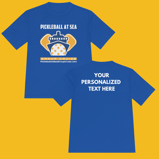 Personalized Text On Back - T-Shirt