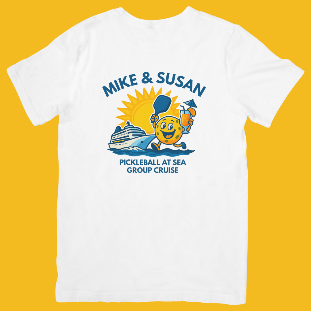 Personalized Text On Front - T-Shirt