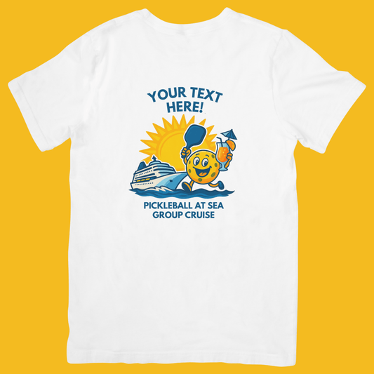 Personalized Text On Front - T-Shirt