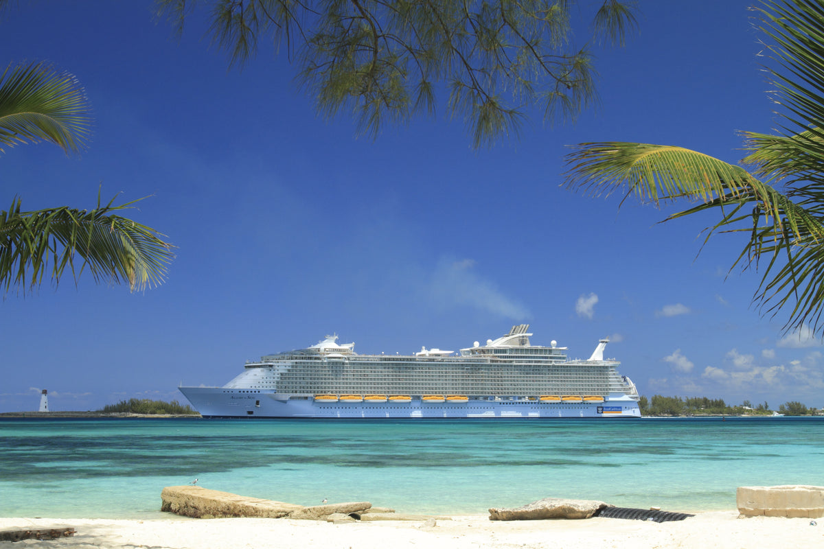 Royal Caribbean Allure of the Seas in Nassau, Bahamas on a Pickleball cruise vacation